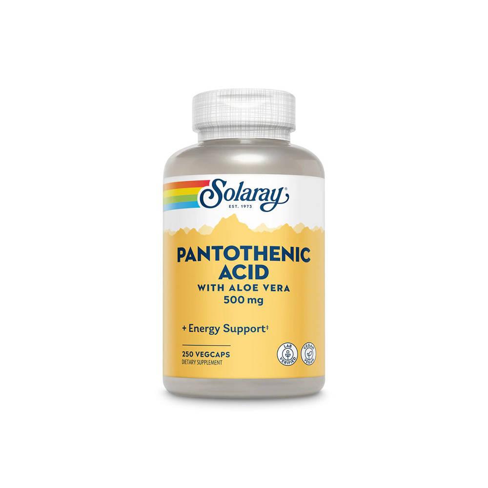 PANTOTHENIC
ACID 500 MG - 100 VEGCAPS de
SOLARAY