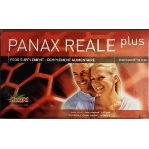 PANAX REALE PLUS (jalea-ginseng-vit. C) 20amp. de PLANTAPOL
