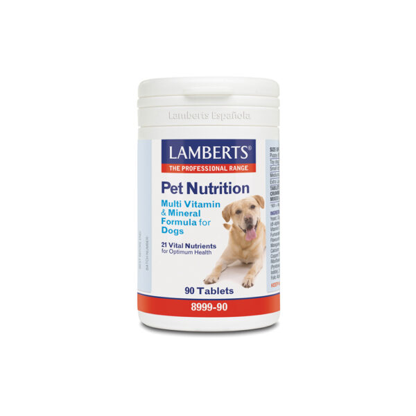 Pet Nutrition para
  Perros
     90 tabs de Lamberts