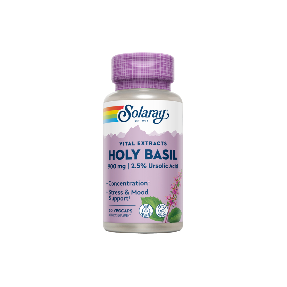 HOLLY
BASIL 450 MG 60 VEGCAPS de SOLARAY