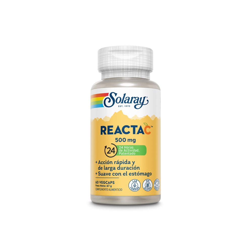 REACTA C ™500 MG - 60 VEGCAPS
de SOLARAY